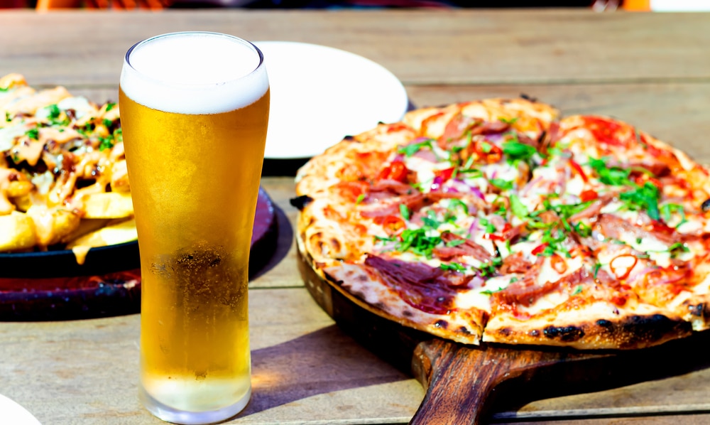 Pizza and Beer at Bend Breweries