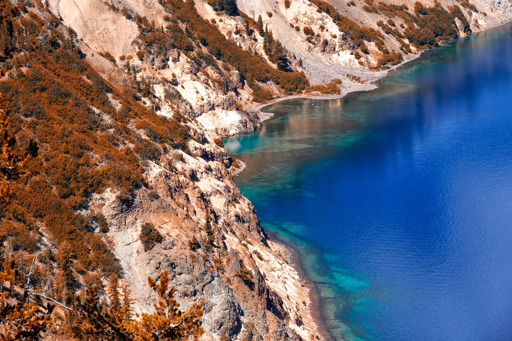 one of the best things to do at Crater Lake National park is view the lake from above