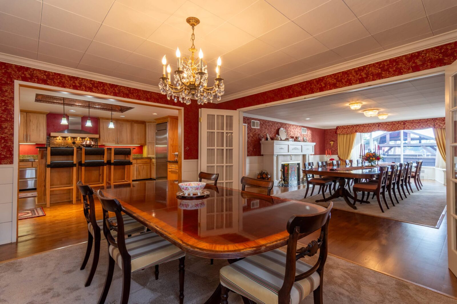 Don't Miss the Newberry National Volcanic Monument 2 The dining room at our Central Oregon vacation home.